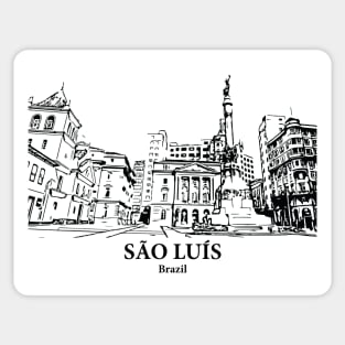 São Luís - Brazil Sticker